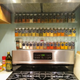 Spice racks that my boyfriend installed in our kitchen
